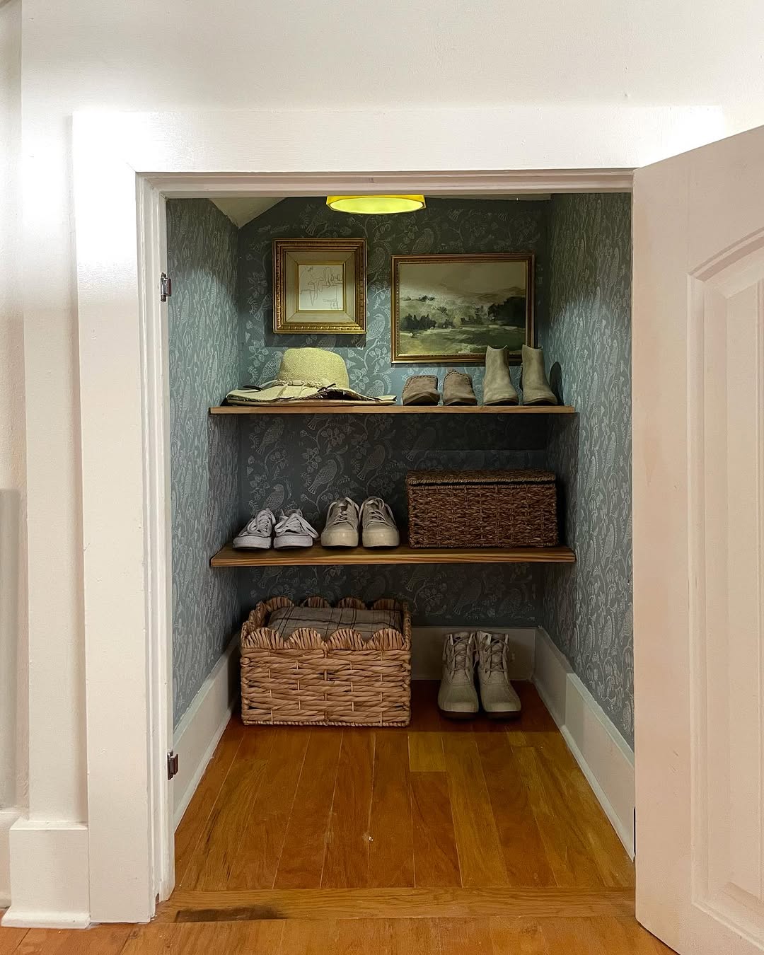 Tucked-Away Mudroom