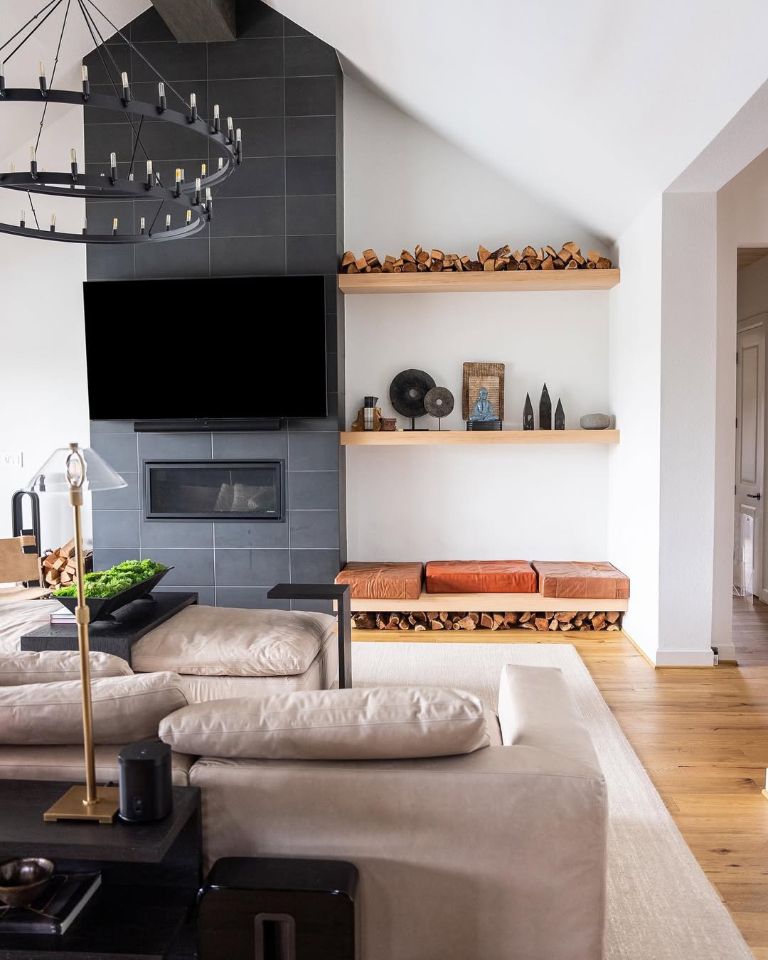 The Modern Hearth Nook