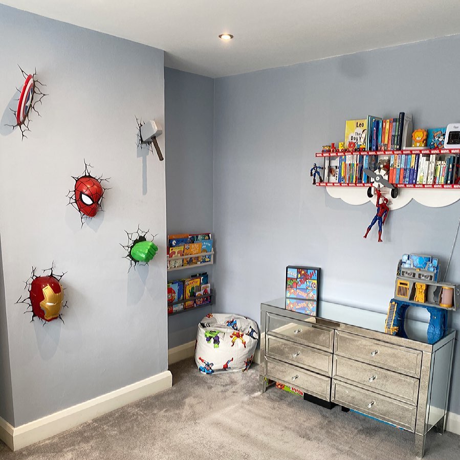 Superhero Display Wall