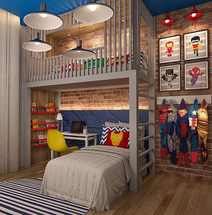 Industrial Superhero Loft
