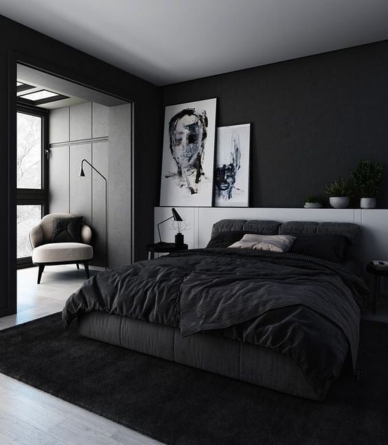 Artfully Moody Minimalism