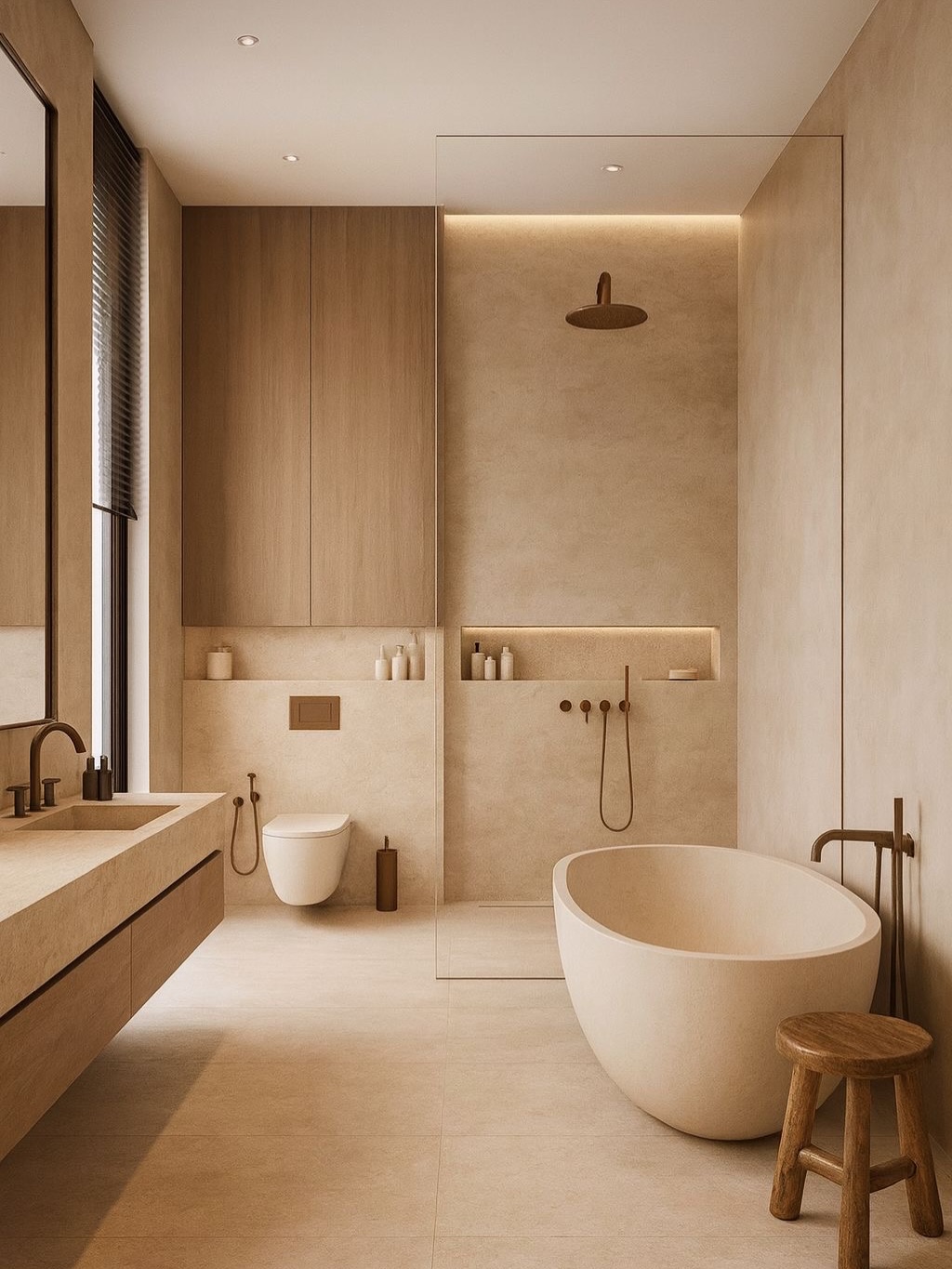Modern Beige Serenity