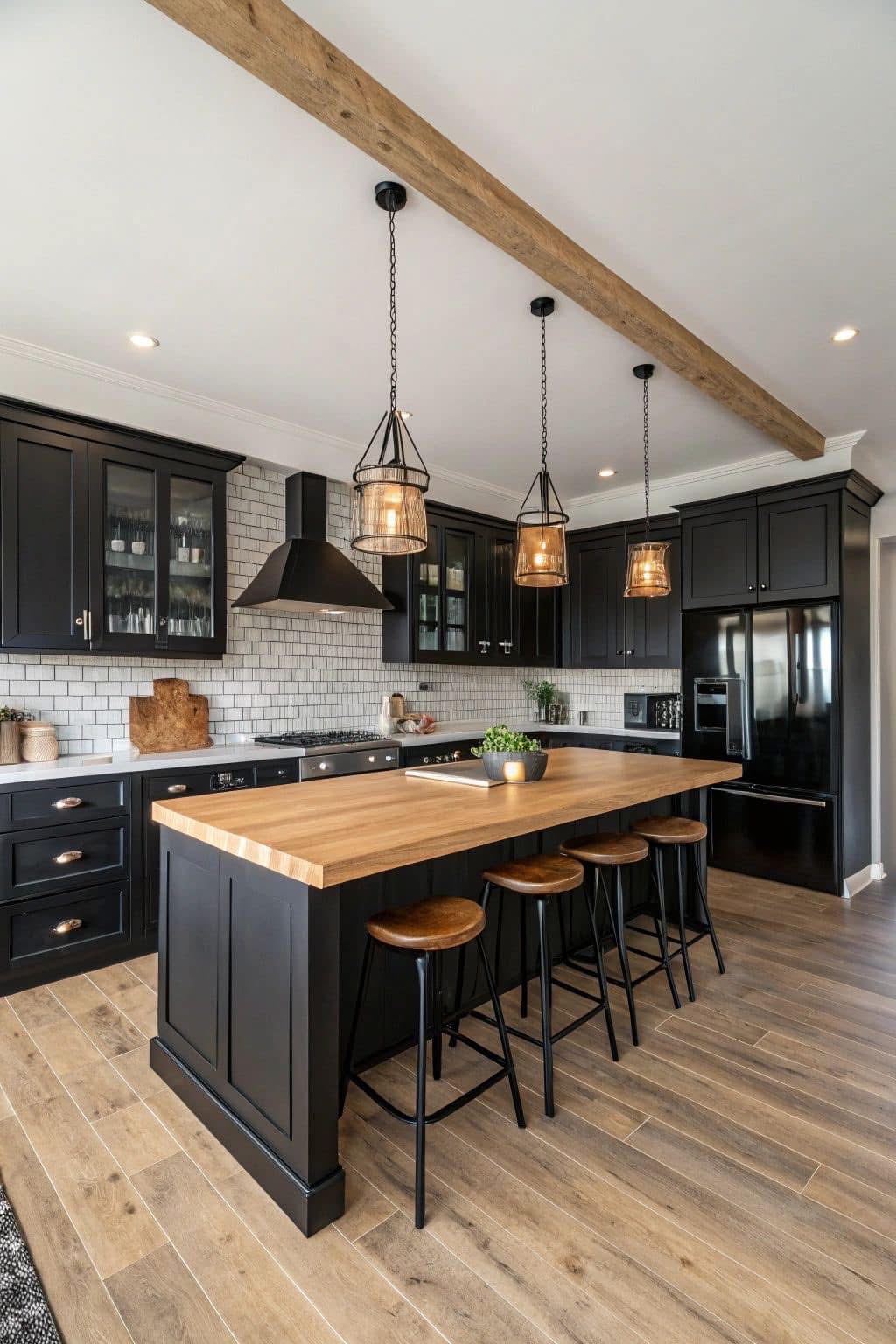Refined Black + Wood Mix