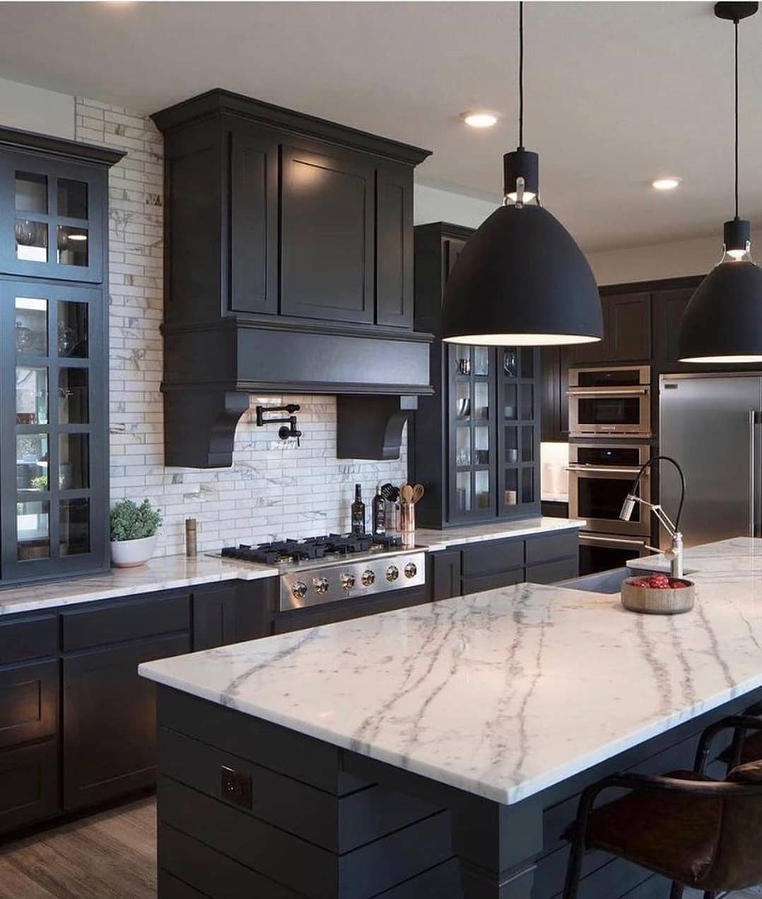 Bold Black Farmhouse