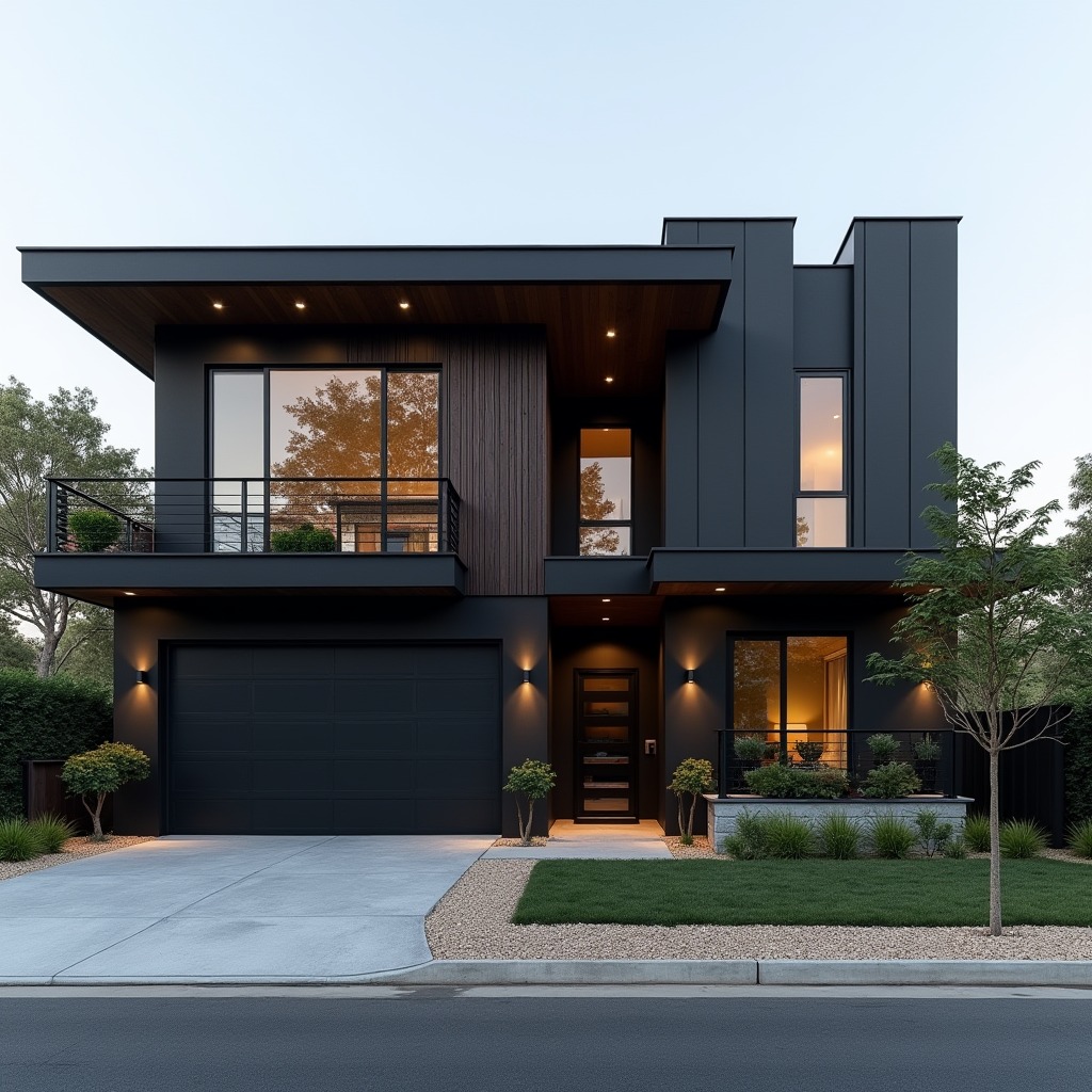 Bold Modern Contrast