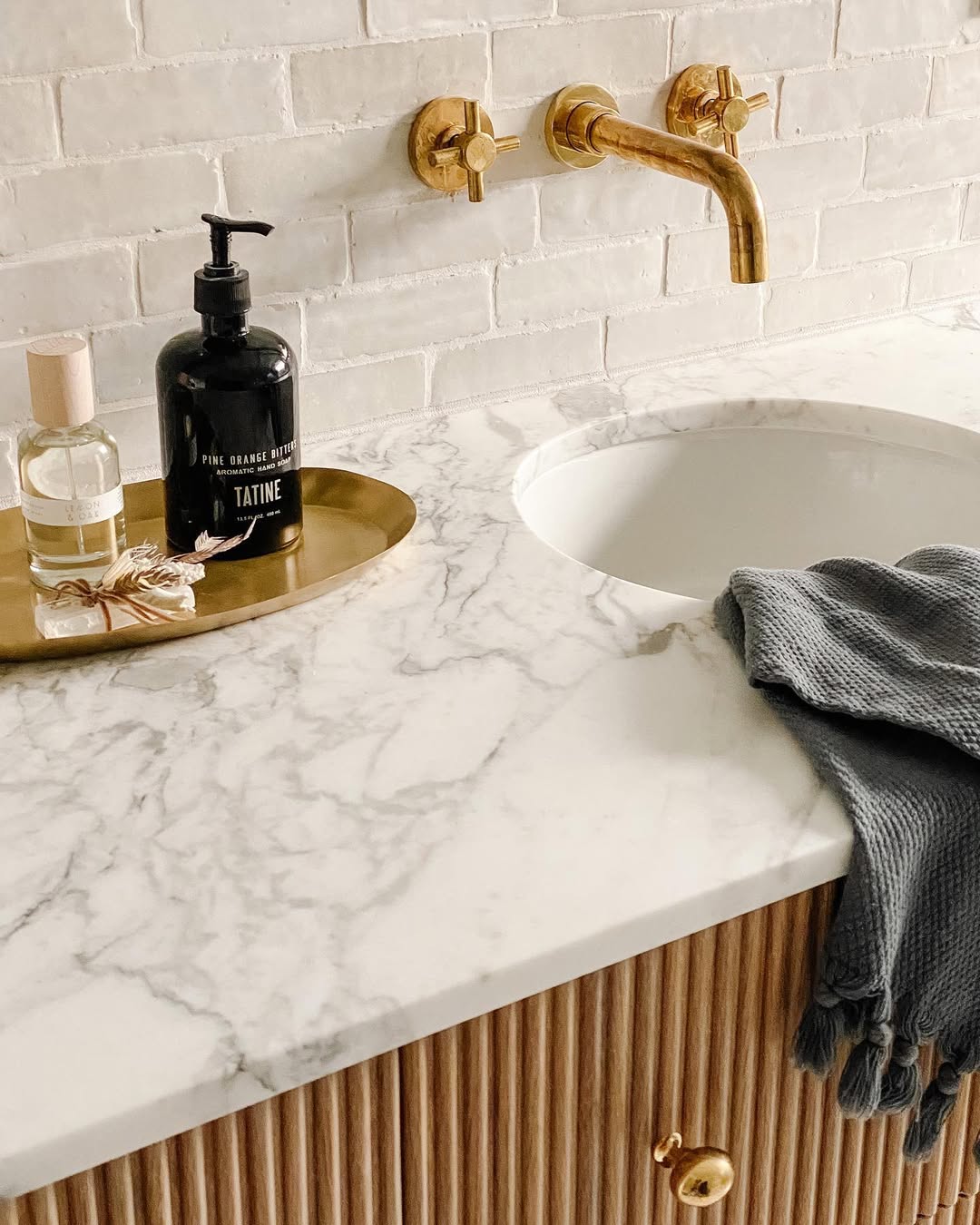 Brass Accents & Apothecary Style