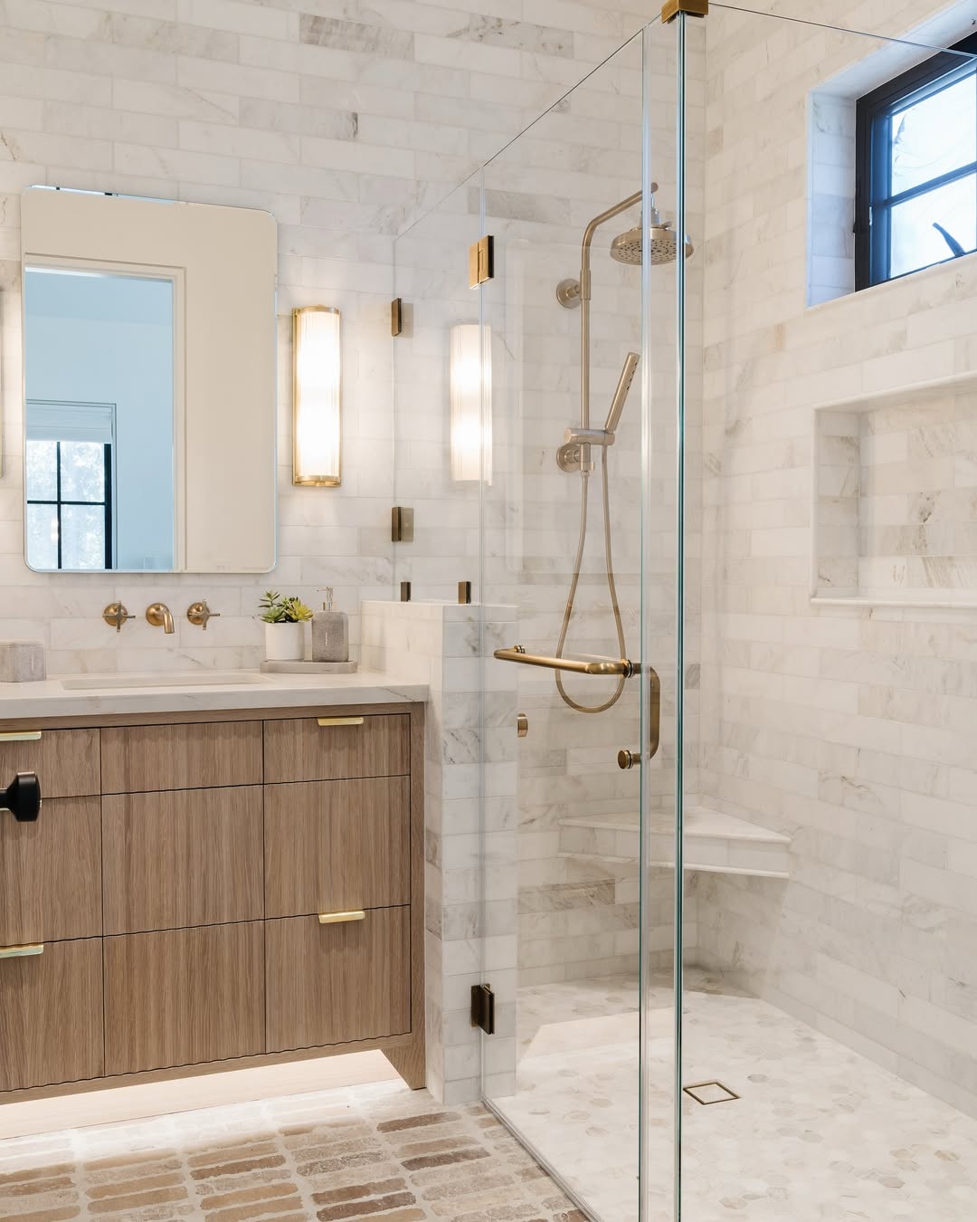 Brass & Marble Glow