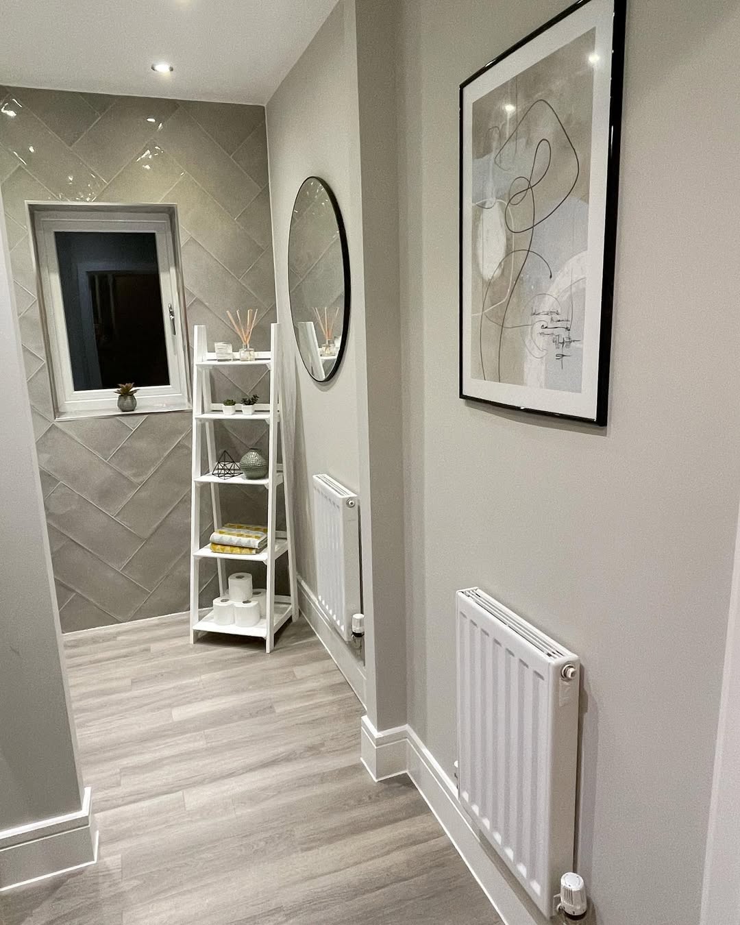 Soft Gray Corridor Calm