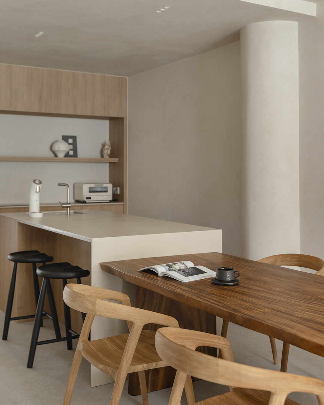 Japandi Kitchen-Dining Calm