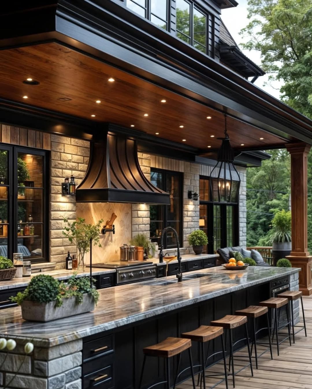 Chalet Chic Meets Outdoor Living