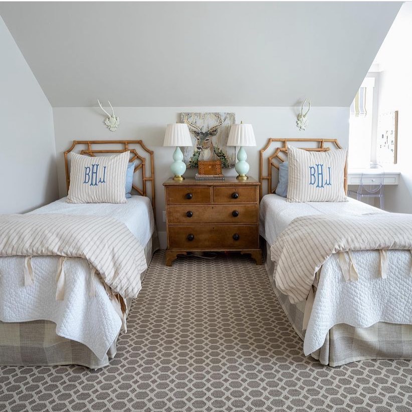 Classic Twin Setup with Timeless Charm