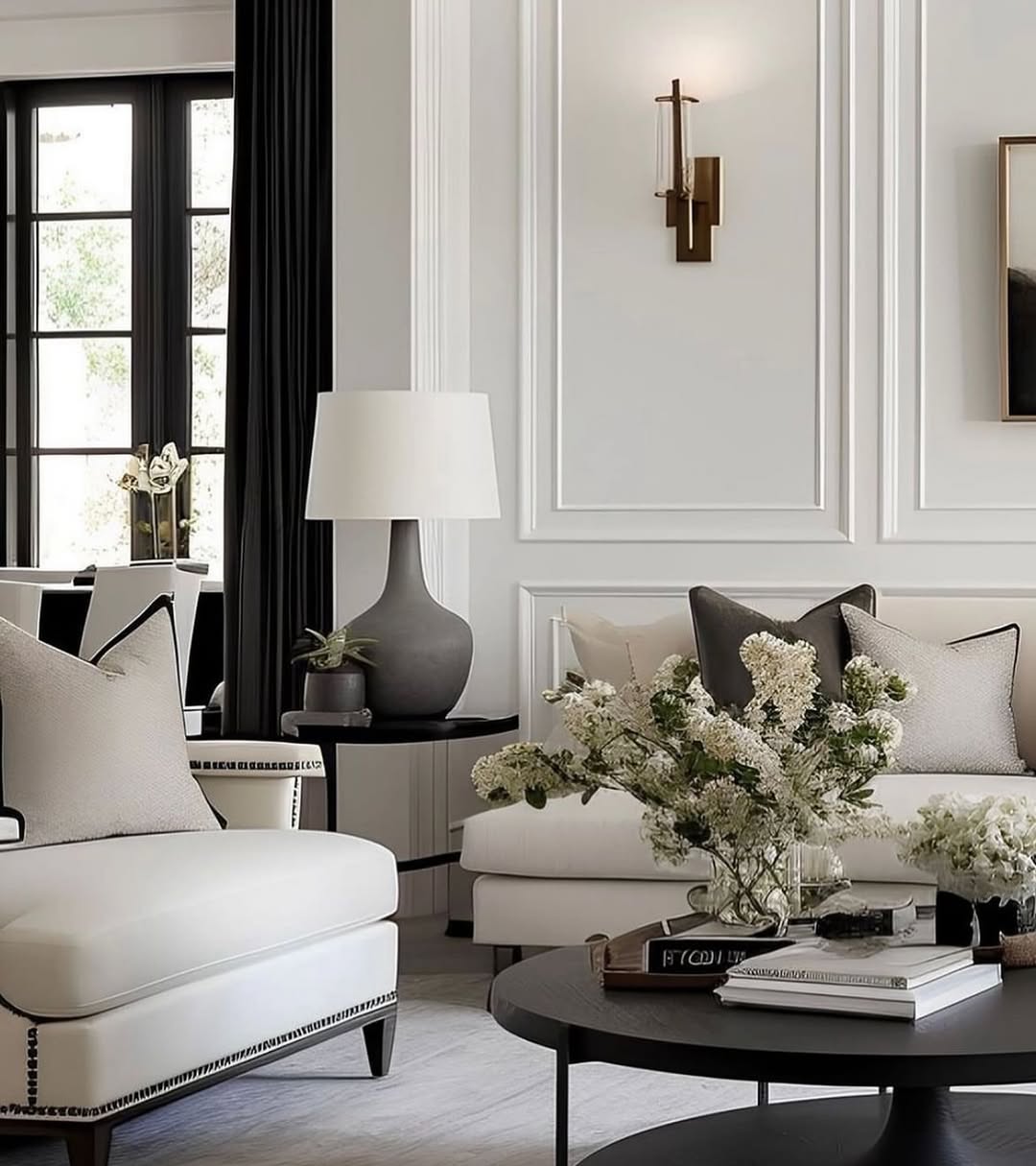 Clean Contrast Elegance