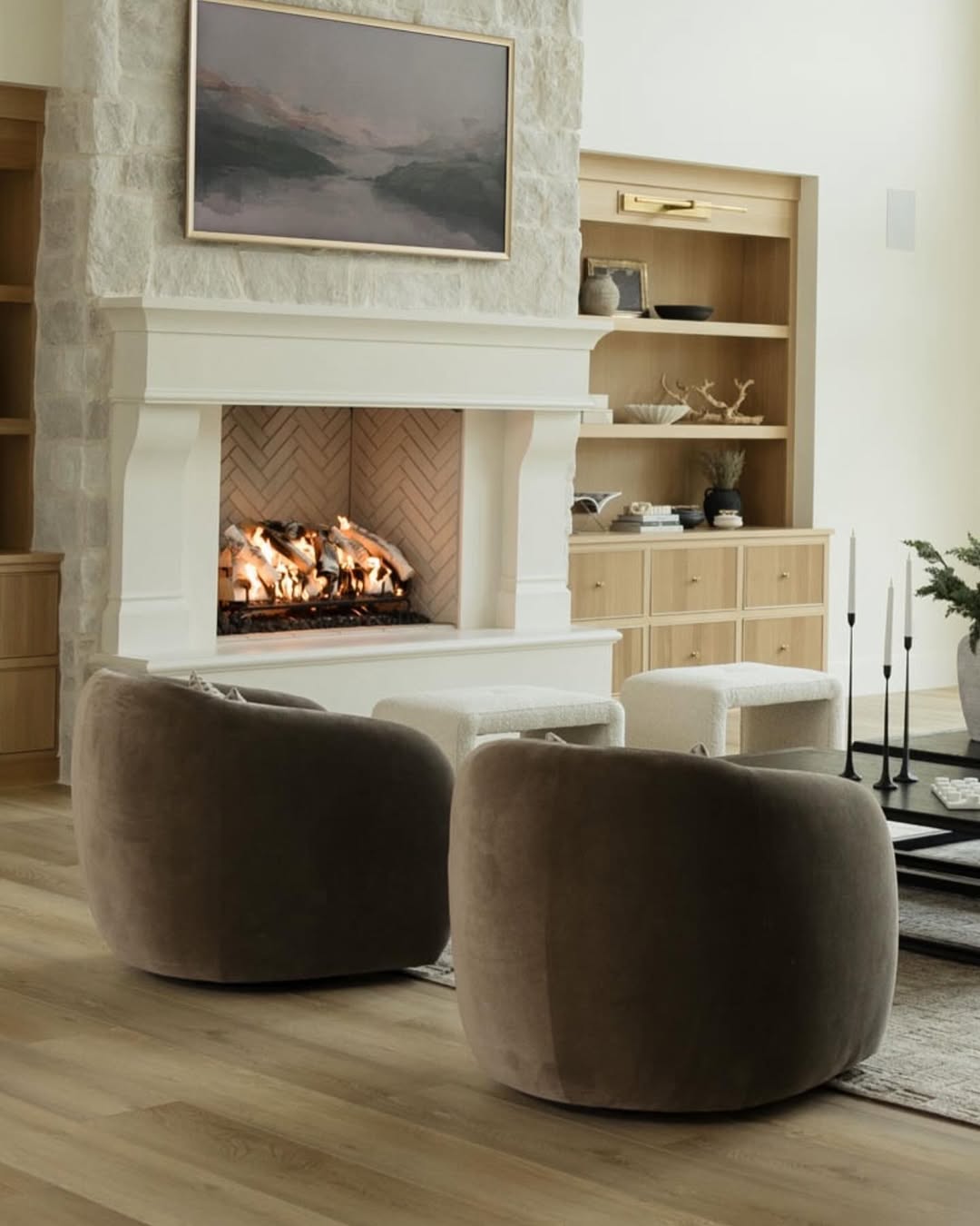 Fireside Cocoon