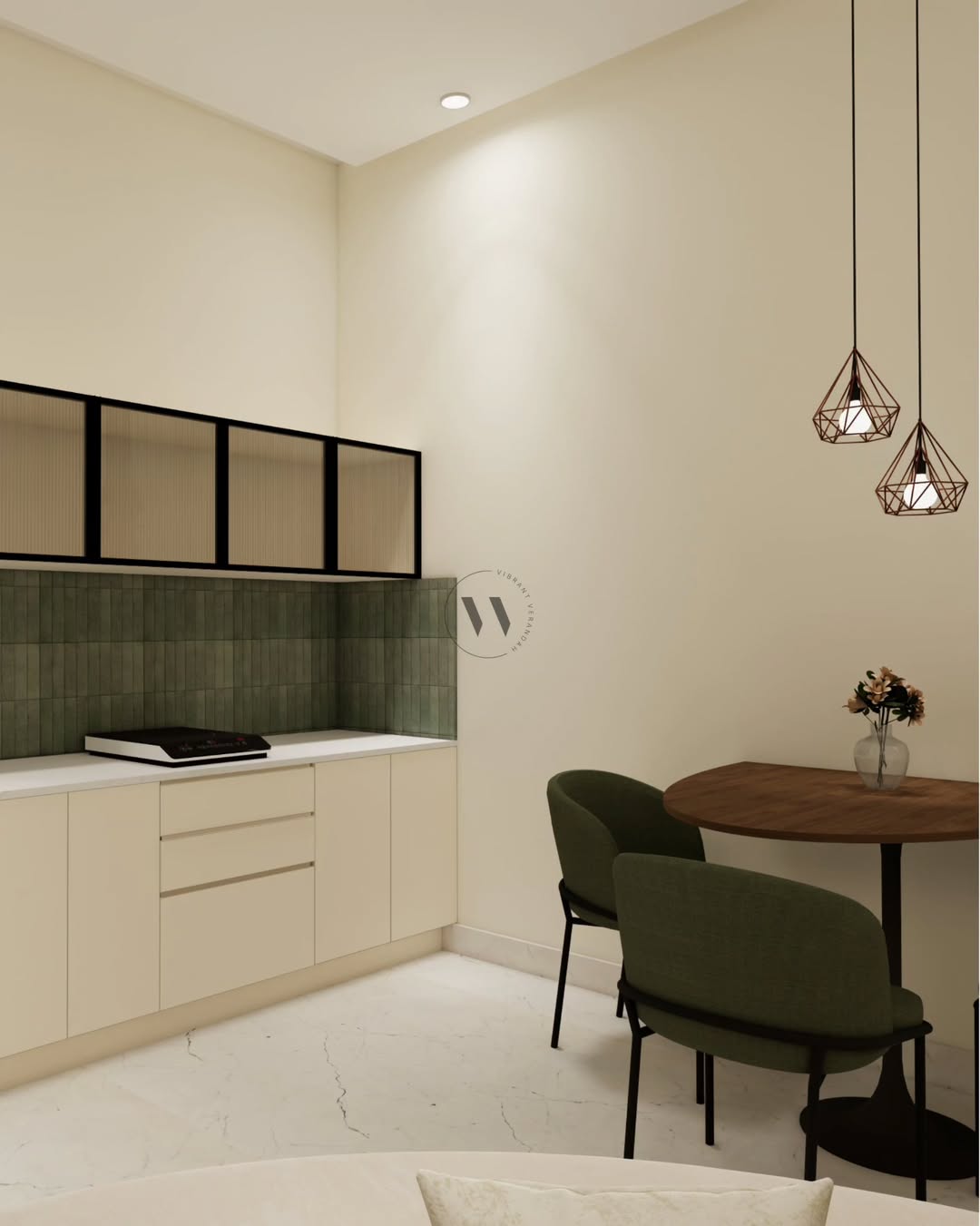 Compact Modern Dining Nook