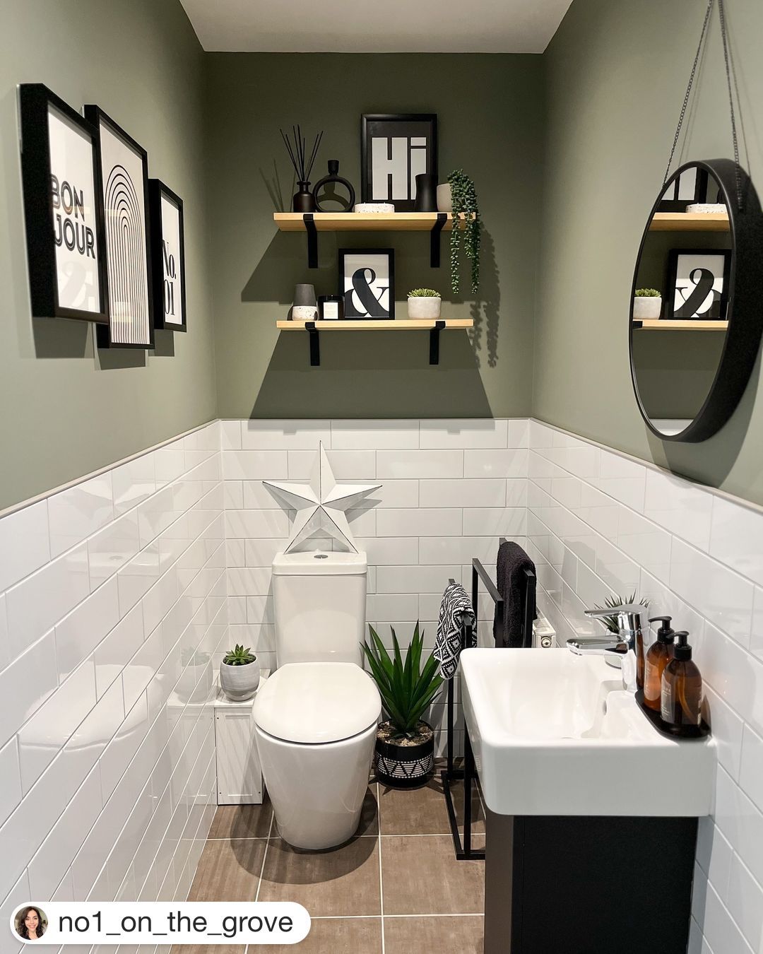 Contemporary Olive & Tile