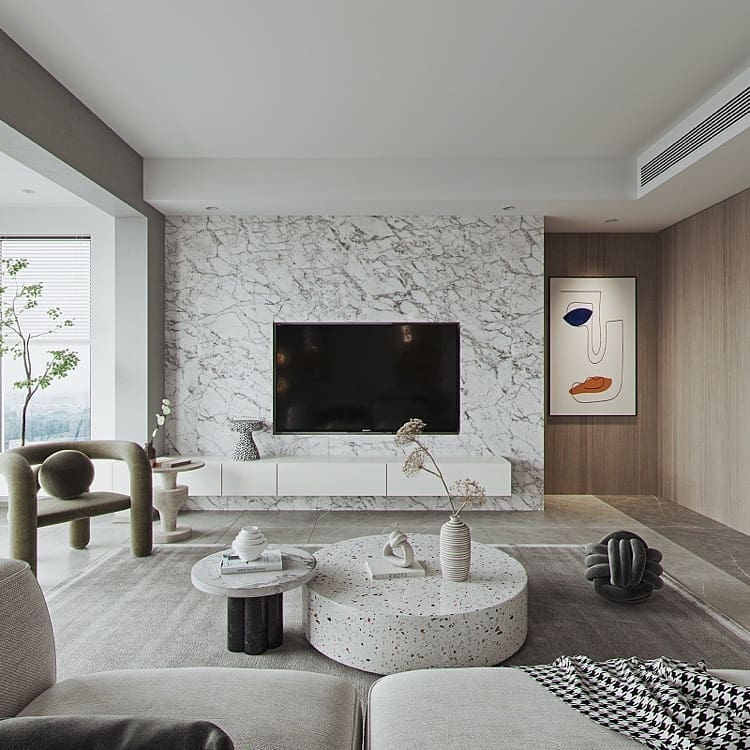 Cool Marble Contrast