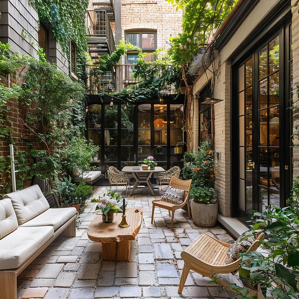 Urban Garden Courtyard