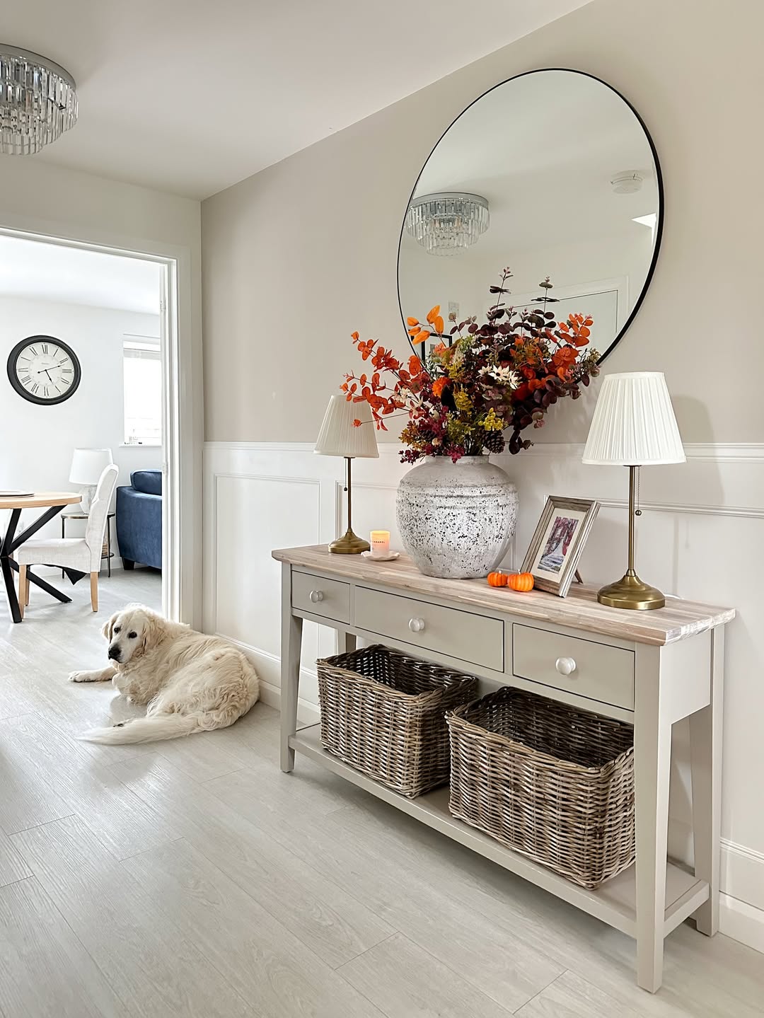 Cozy Autumn Entryway