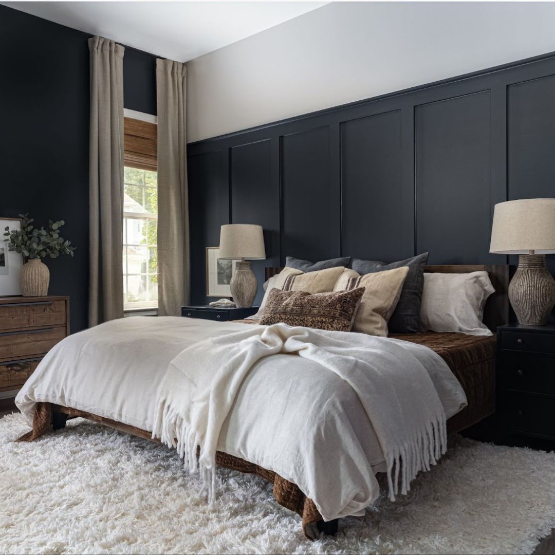 Cozy Texture Meets Classic Contrast