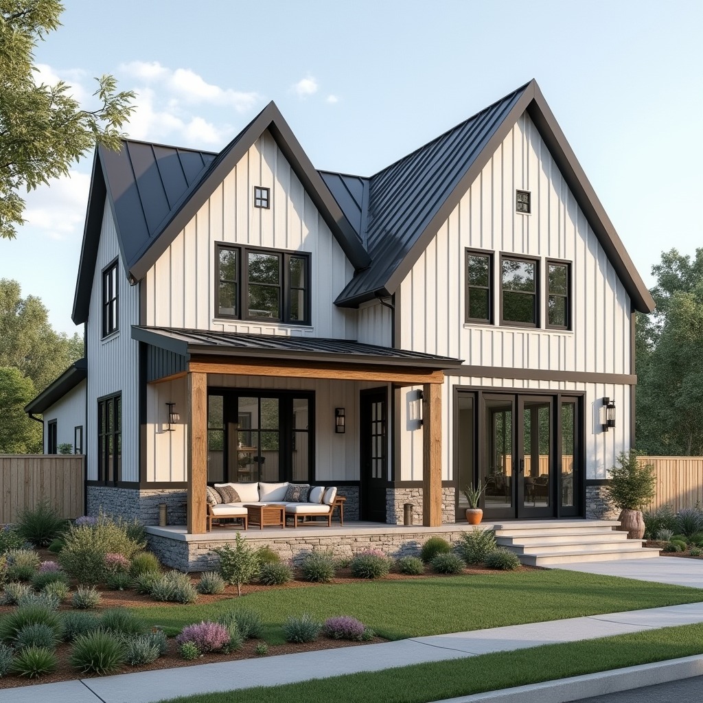 Crisp Modern Farmhouse