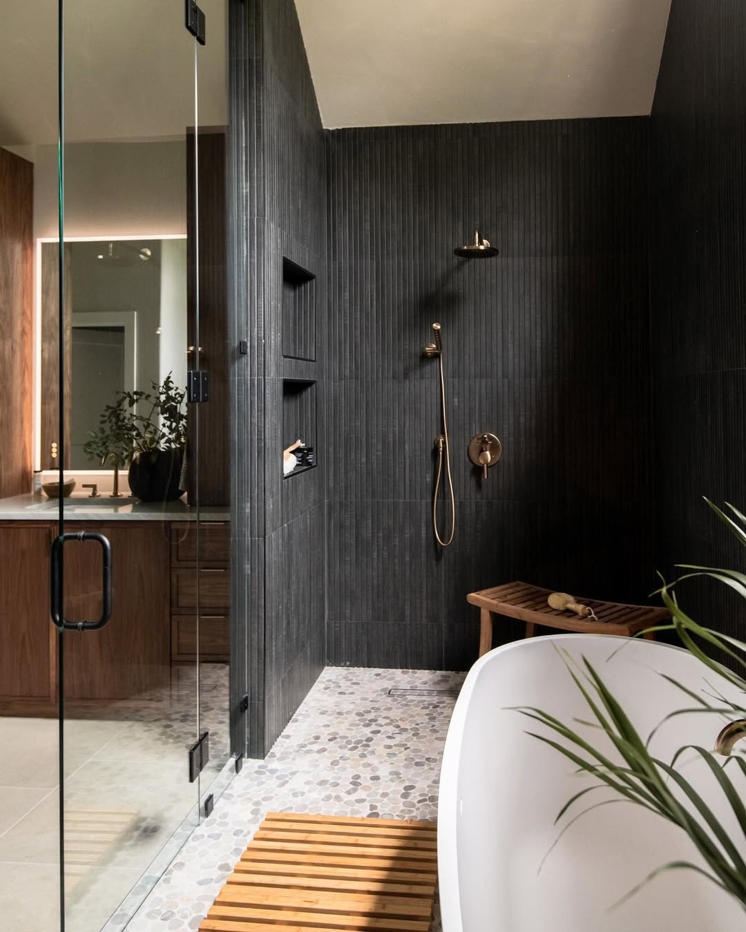 Classic Dark Tile Statement