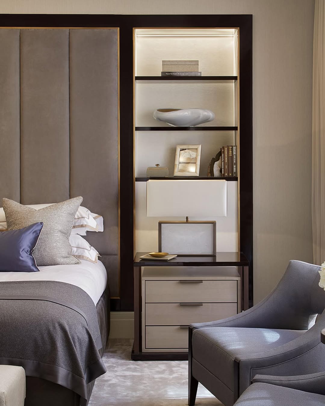 Built-In Display Bedside