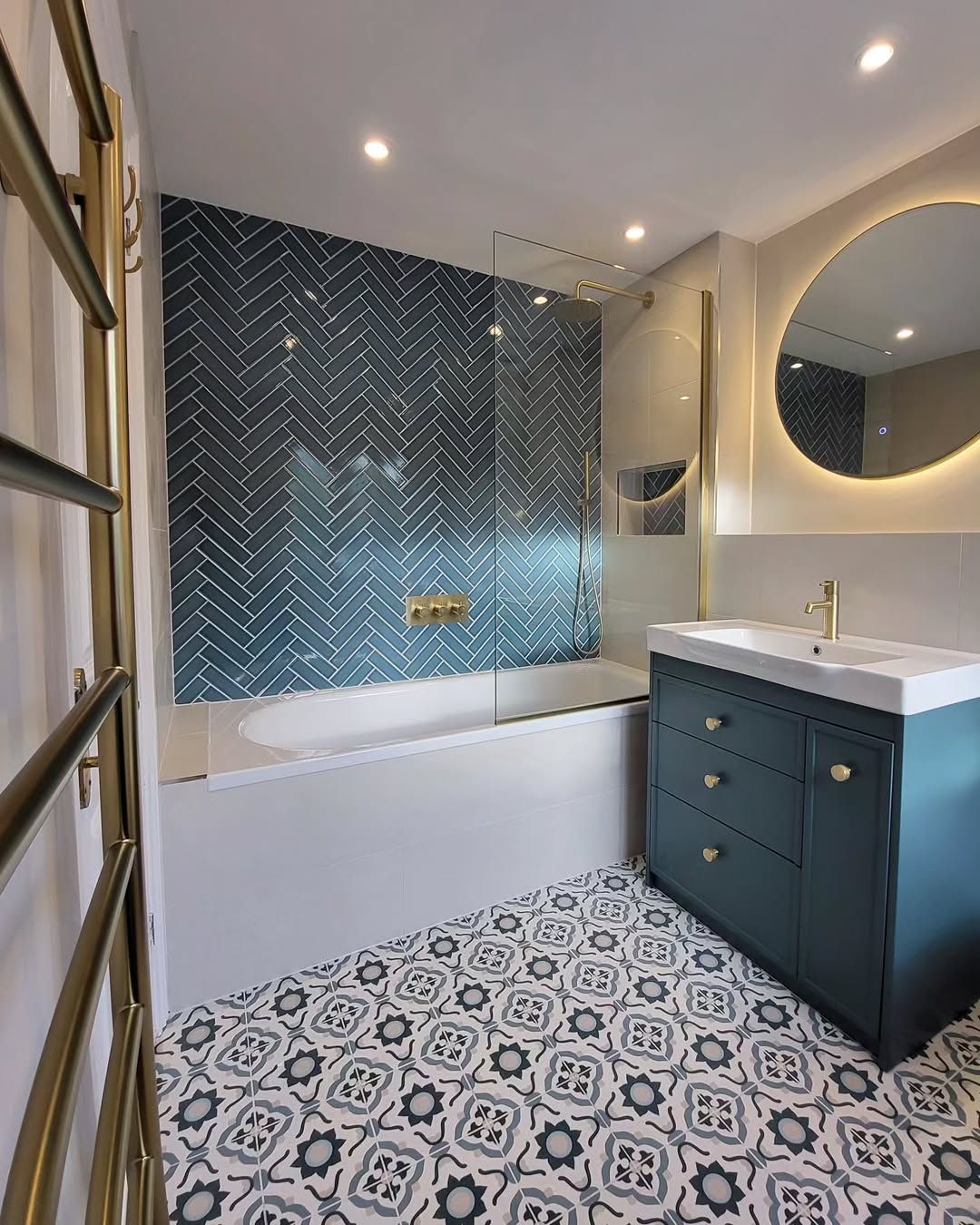 Modern Blue Depth