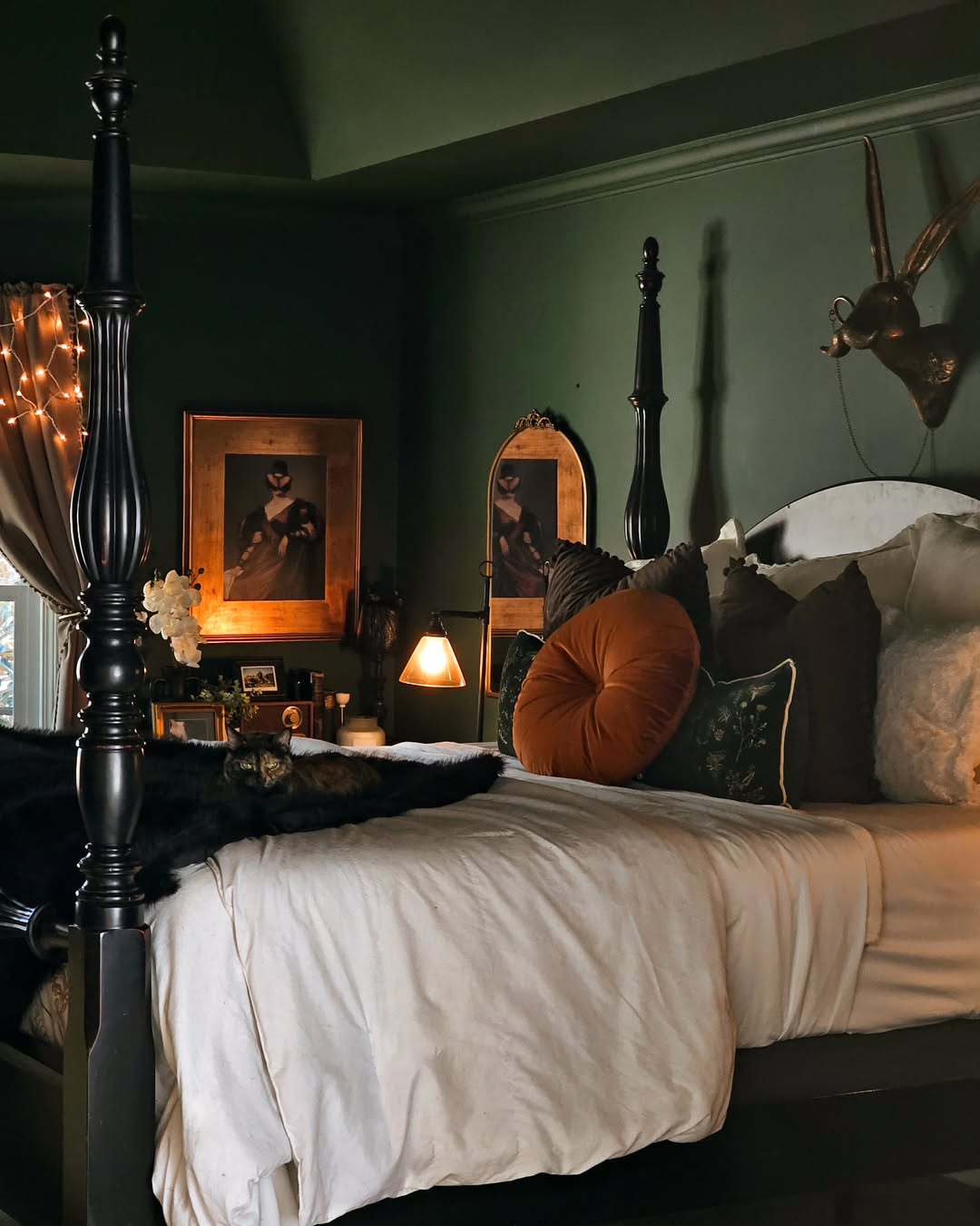 Deep Green Gothic Calm