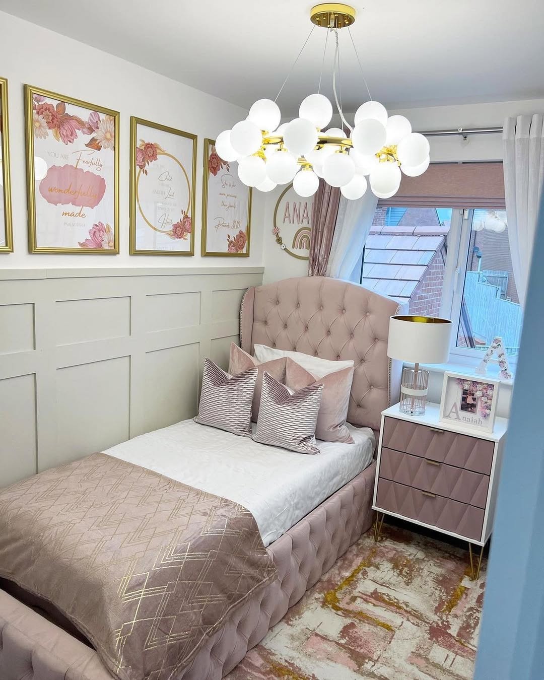 Blush Panel Elegance