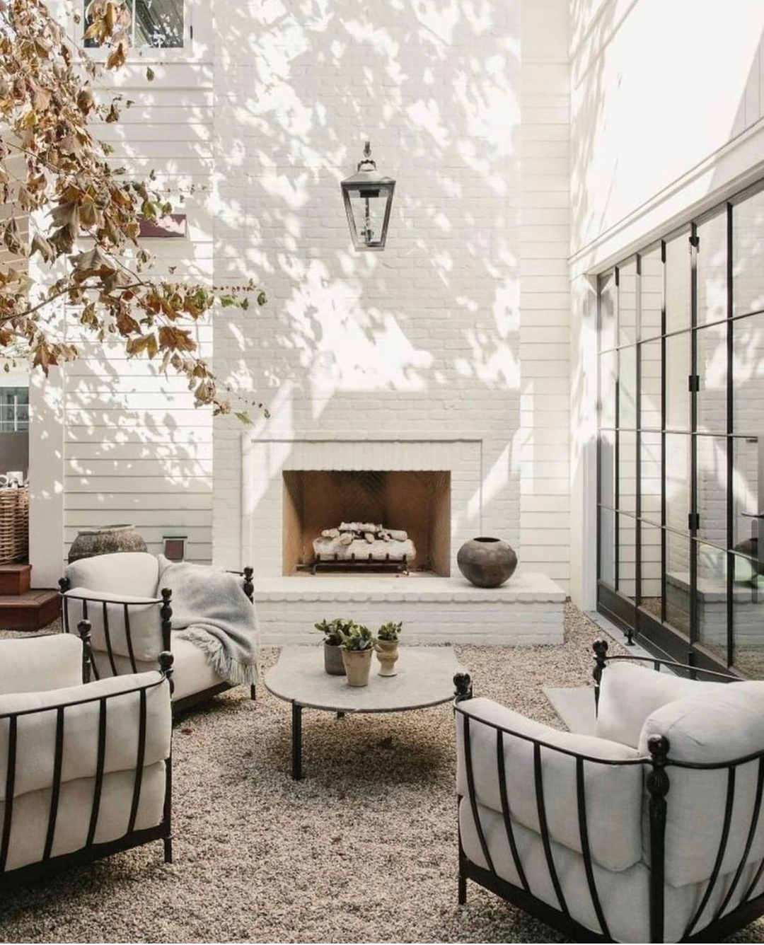 European Courtyard Elegance