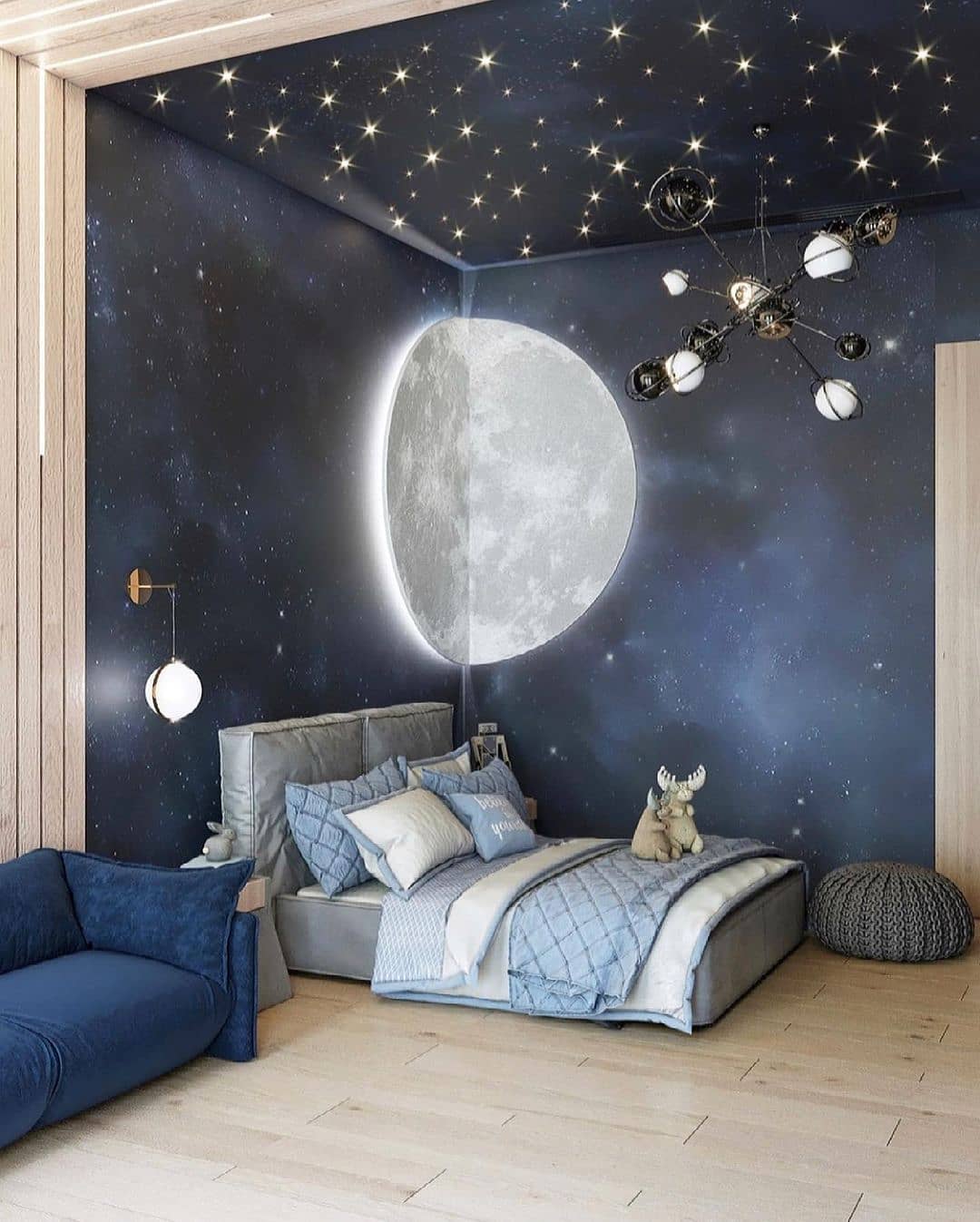 Galaxy-Themed Dream Room