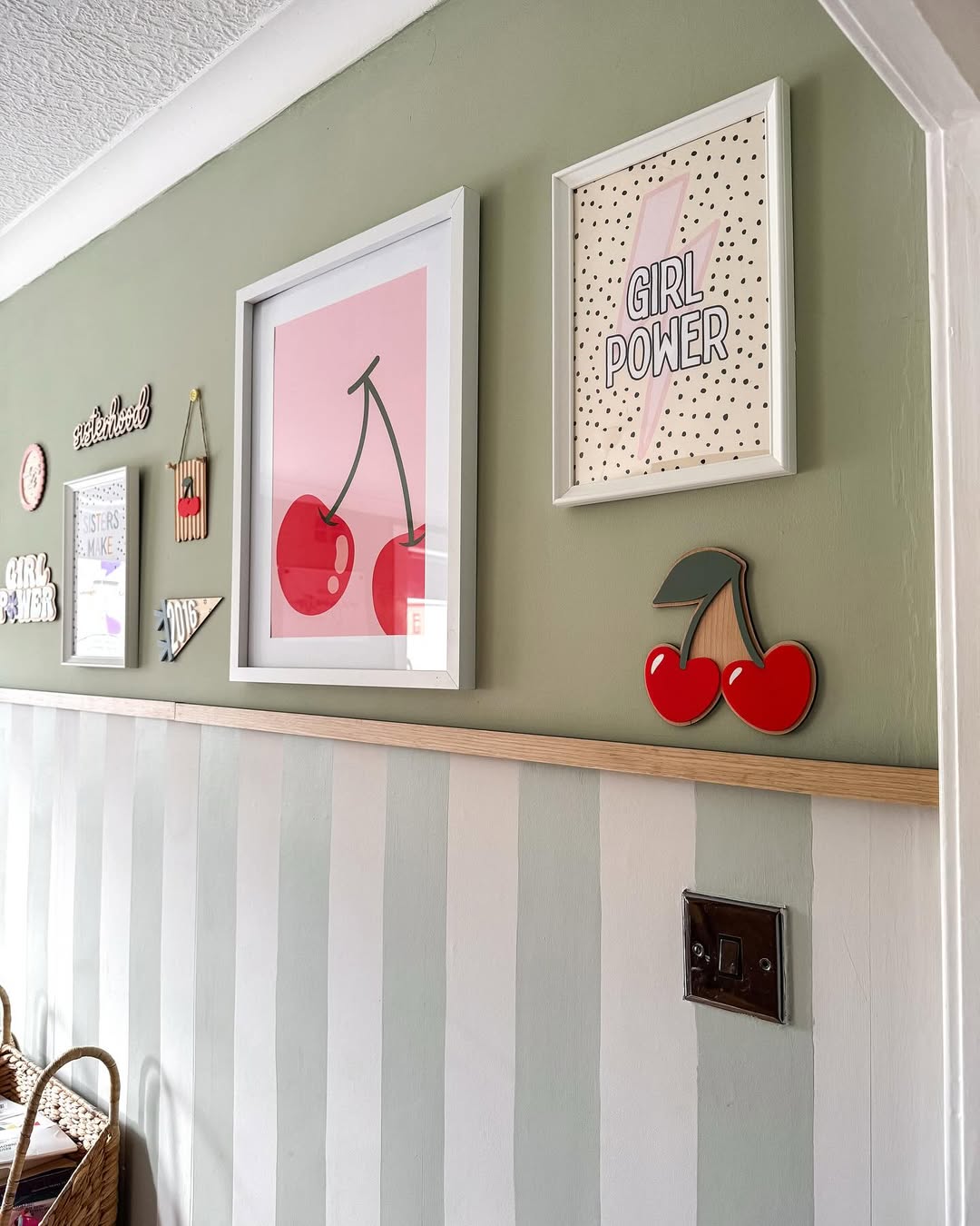 Cherry Gallery Wall