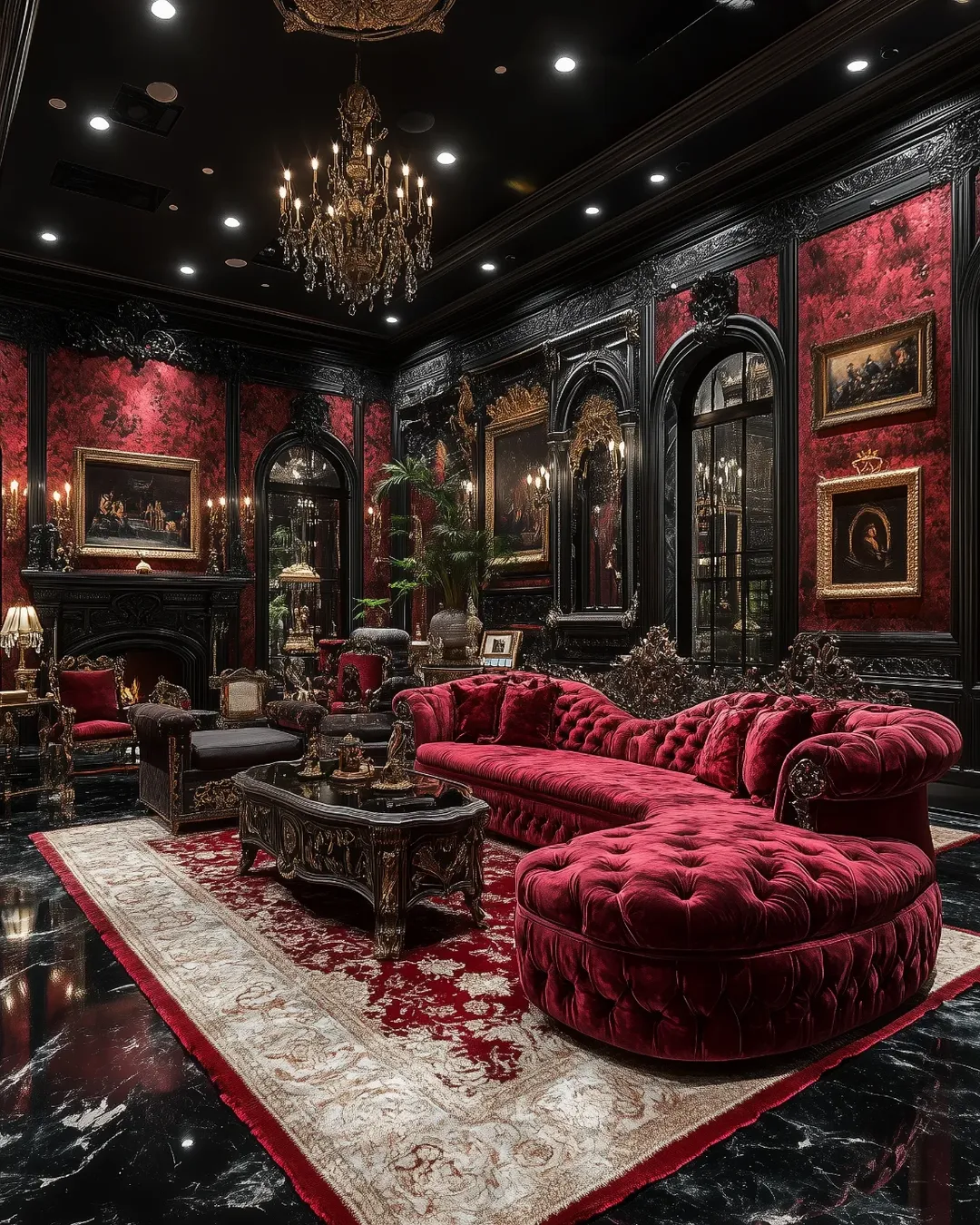 Gothic Glamour Lounge