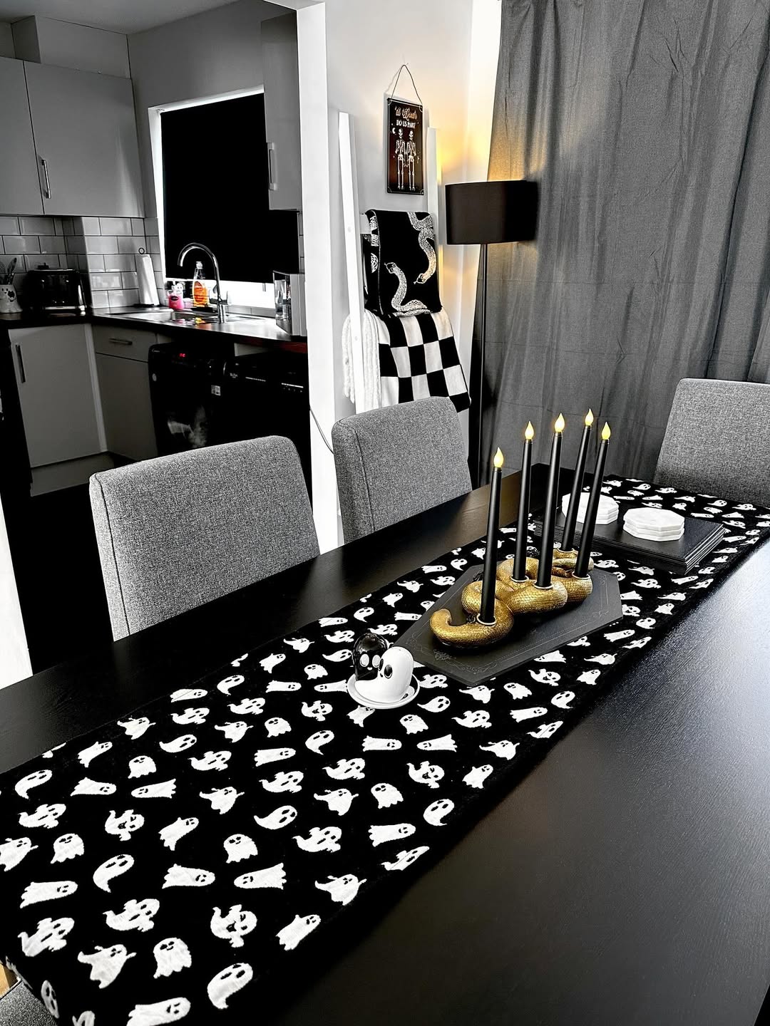 Chic Gothic Dining