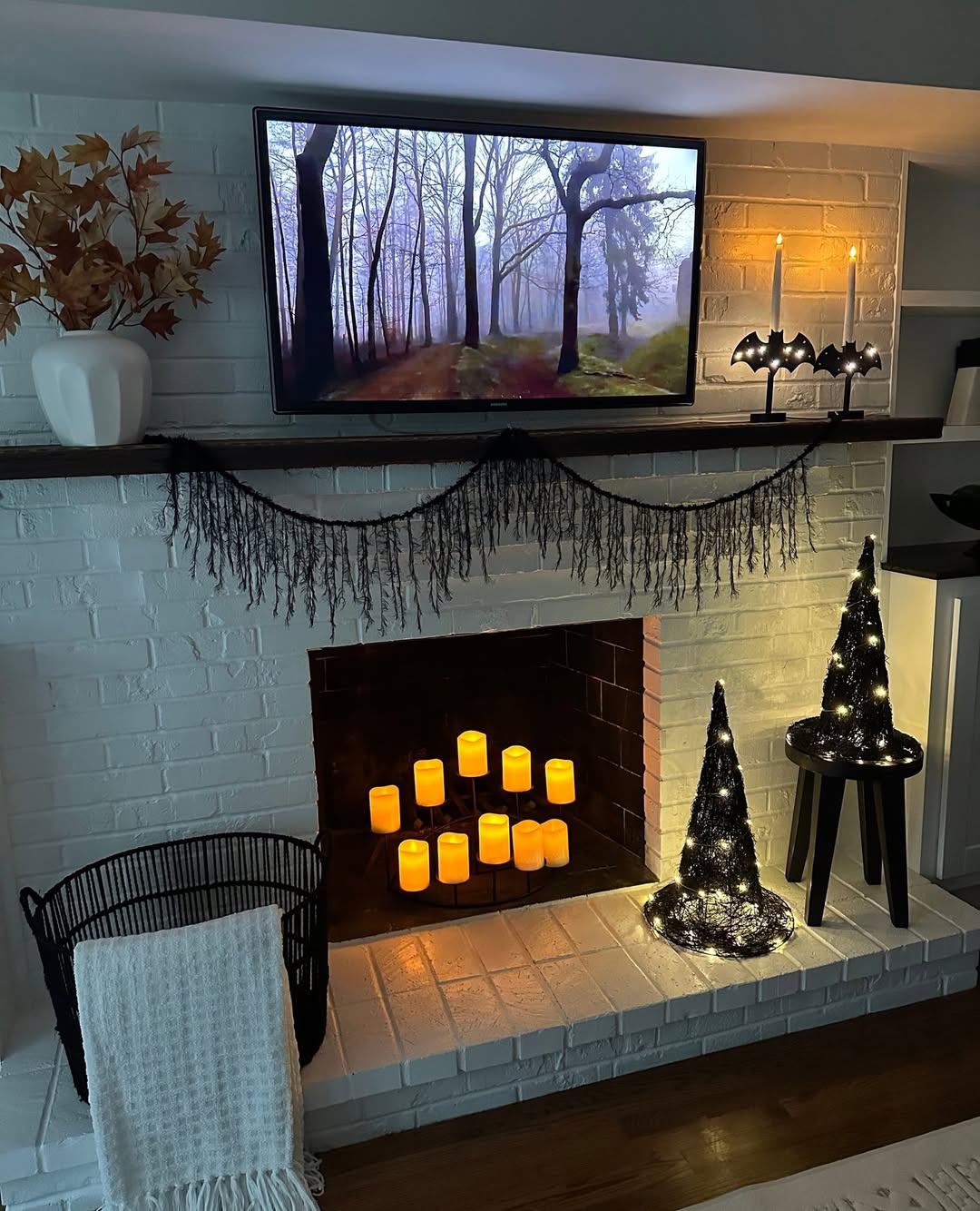 Flickering Mantel