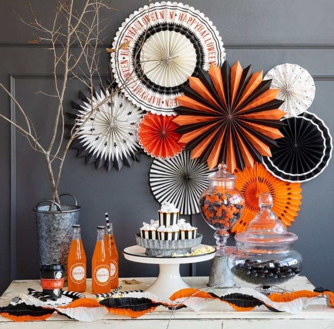Festive Dessert Setup