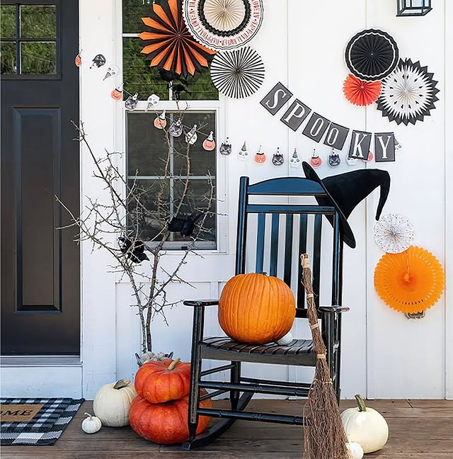 Spooky Porch Welcome