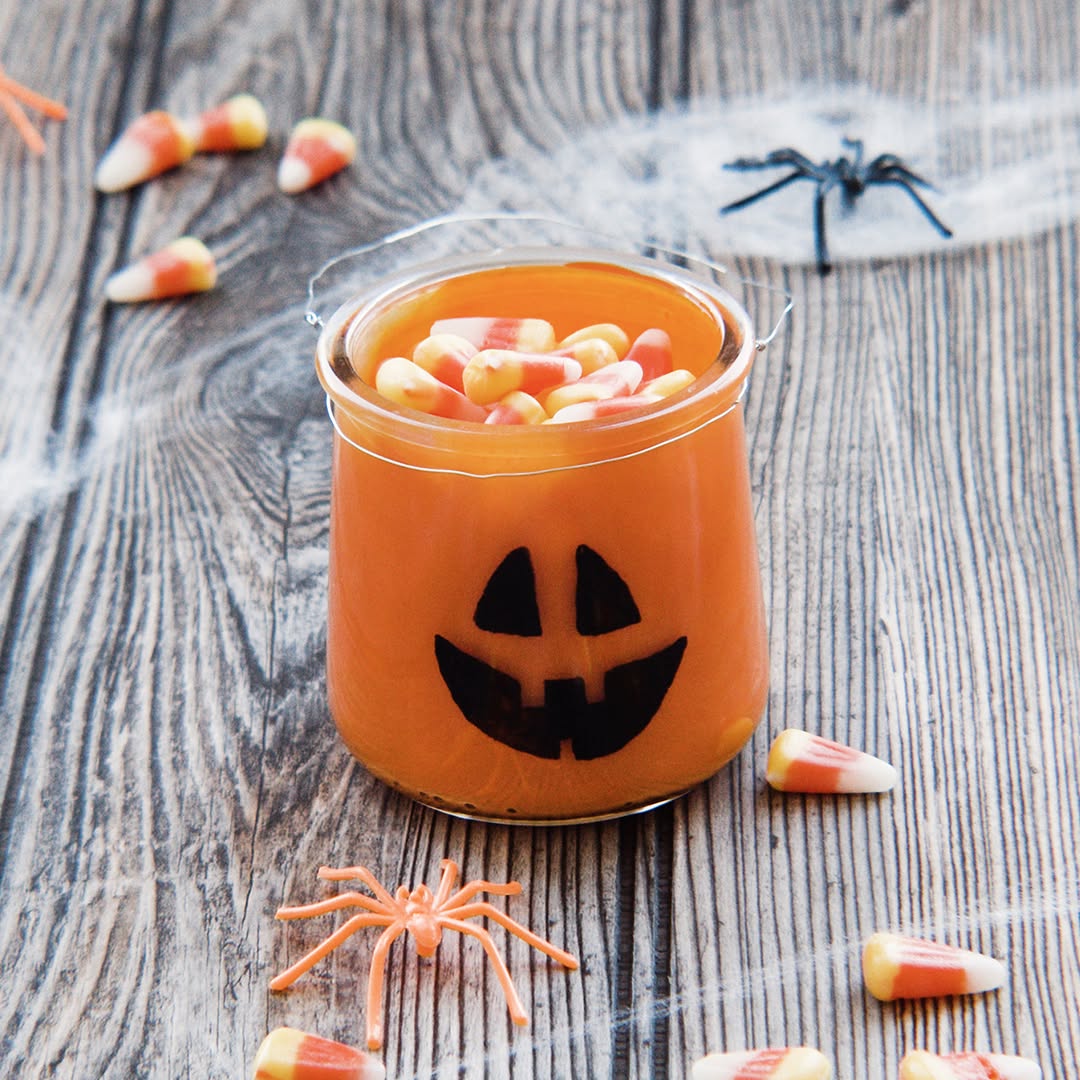 Candy Corn Jar