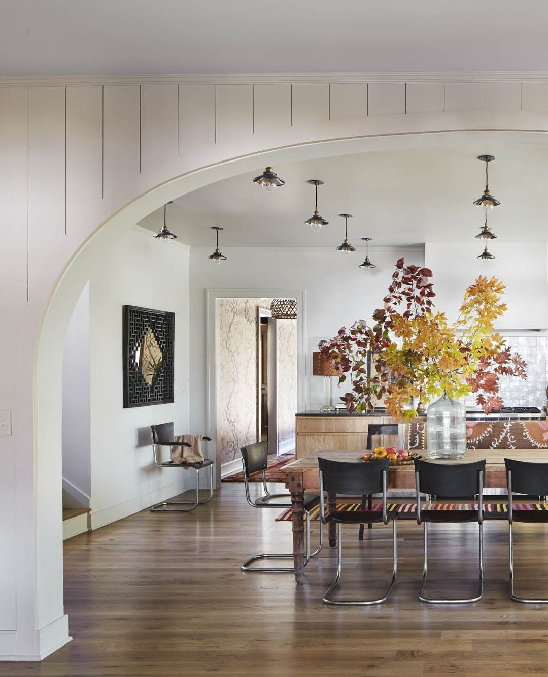 Architectural Arch Dining Kitchen