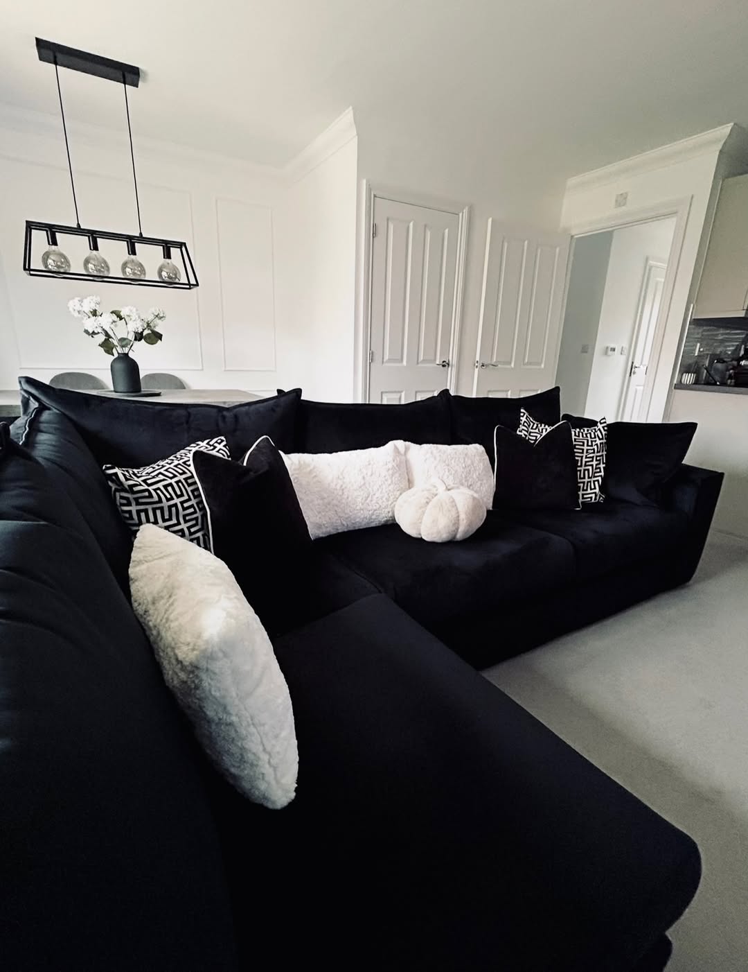 Plush Sectional Comfort