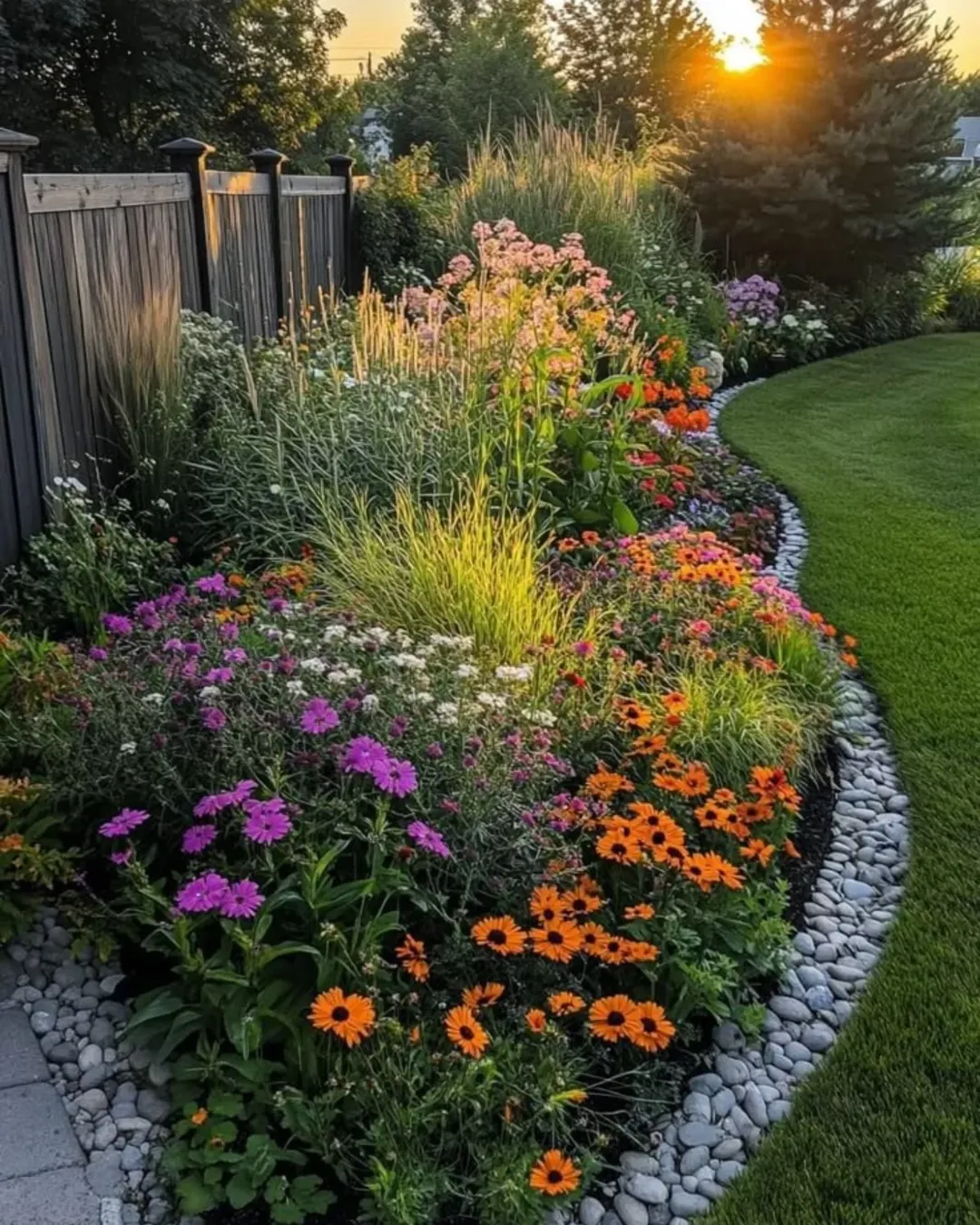Sunset Border Blaze