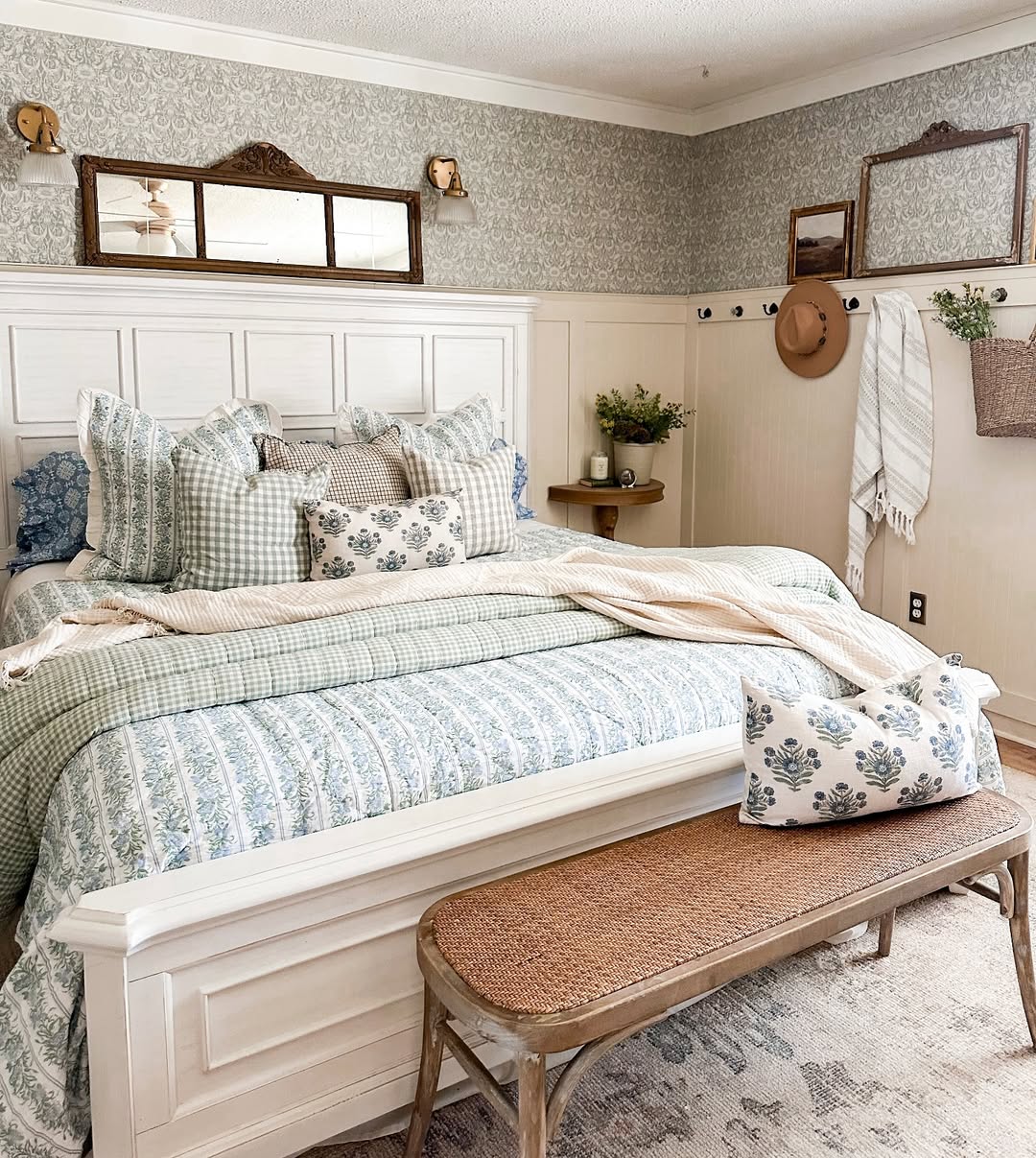 Layered Blue Cottage