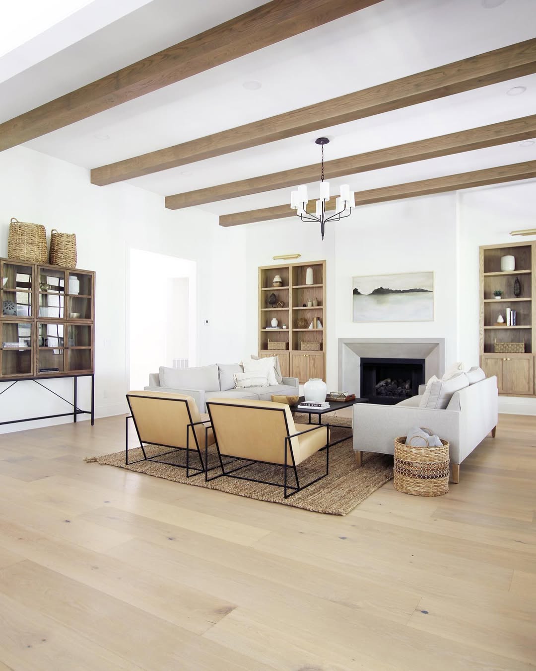 Soft Neutral Wood Layering
