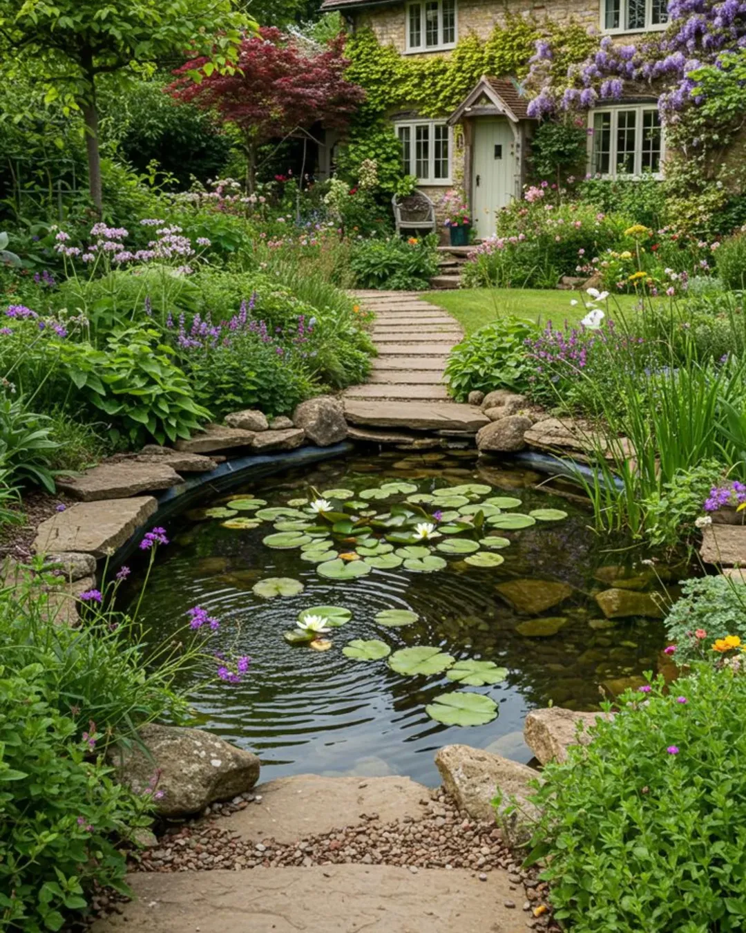 Lily Pond Entry