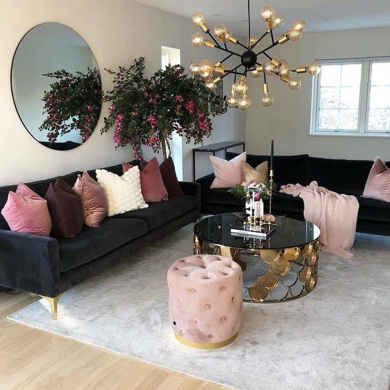 Soft Glam Living Room