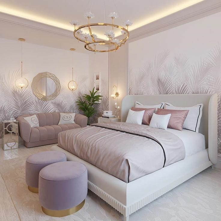 Blush Luxe Bedroom