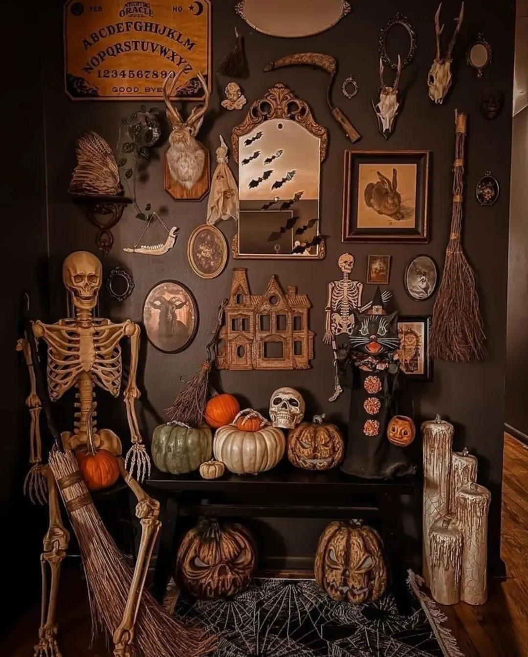 Haunted Gallery Wall