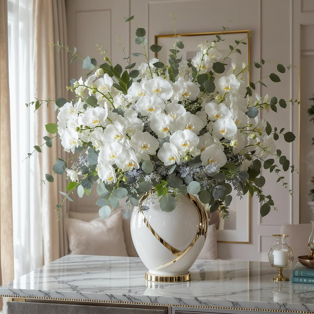 Luxe Florals & Marble