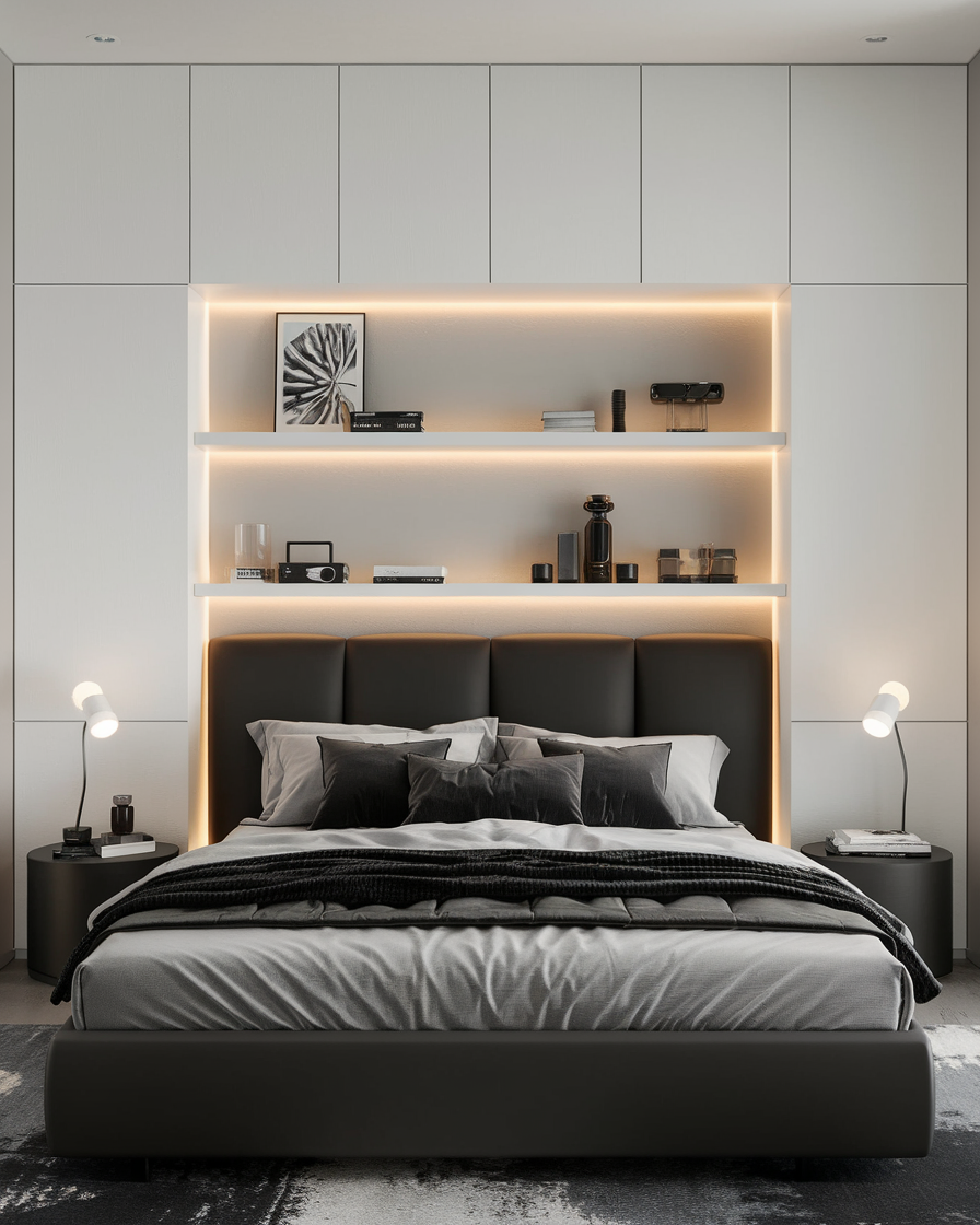 Midnight Minimalism Meets Mood Lighting