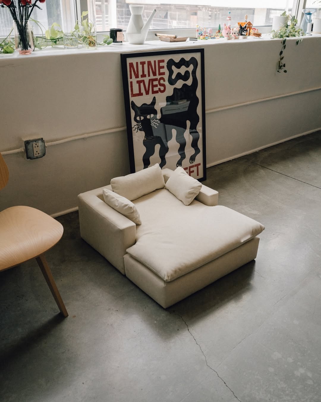 Mid-Century Mini Sofa